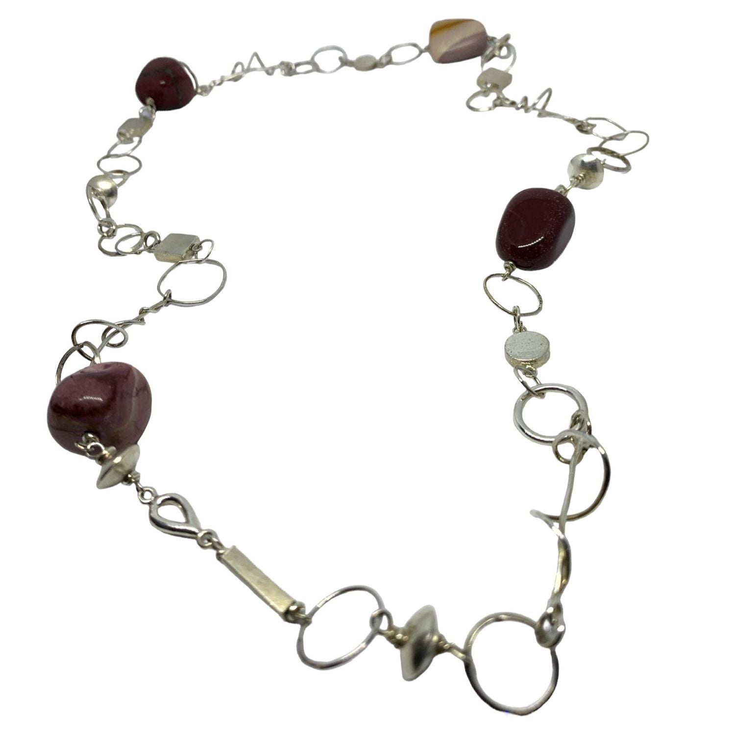 Mookaite Jasper necklace