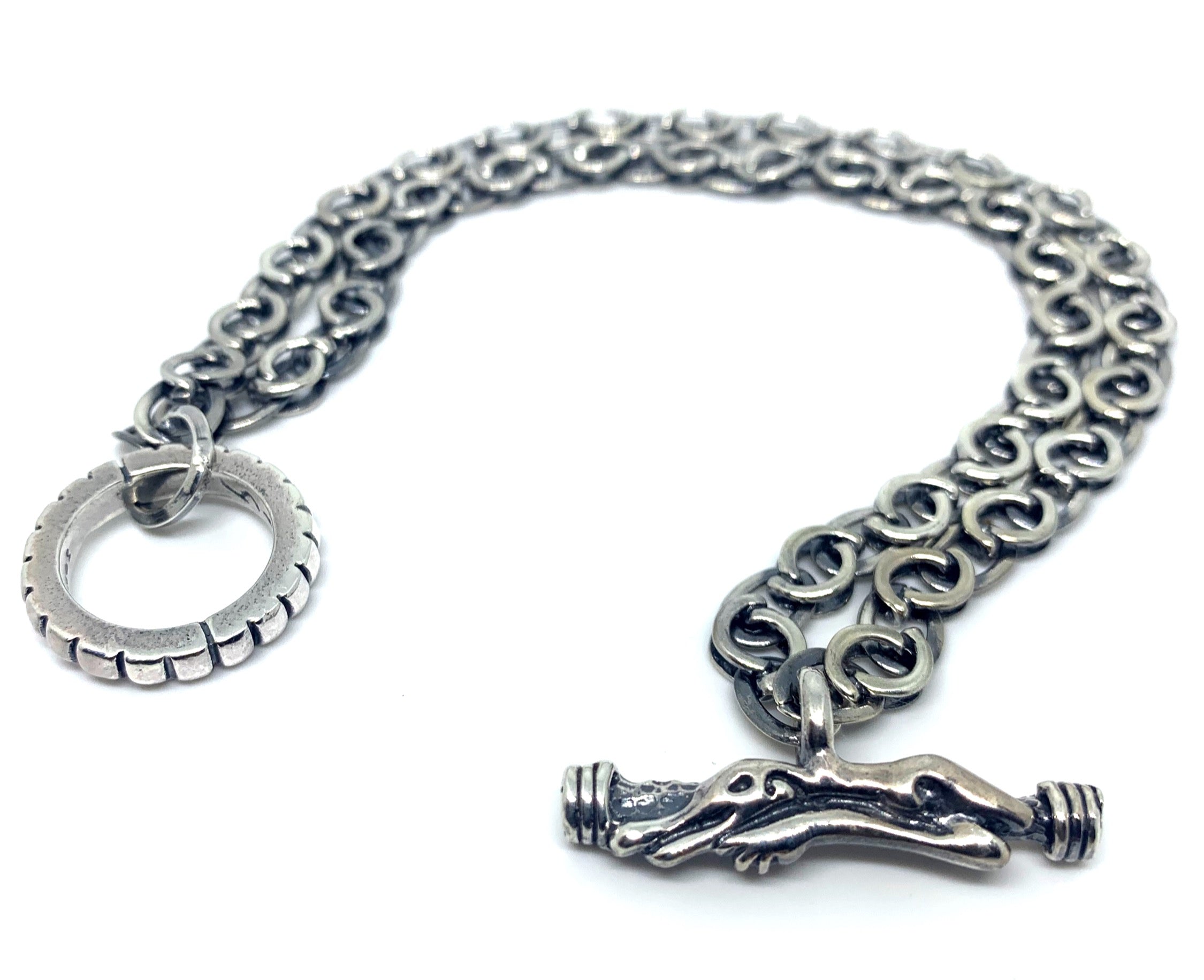 Celtic Crocodile Double Chain