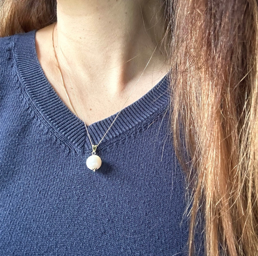 Pearl  Necklace in 18K gold