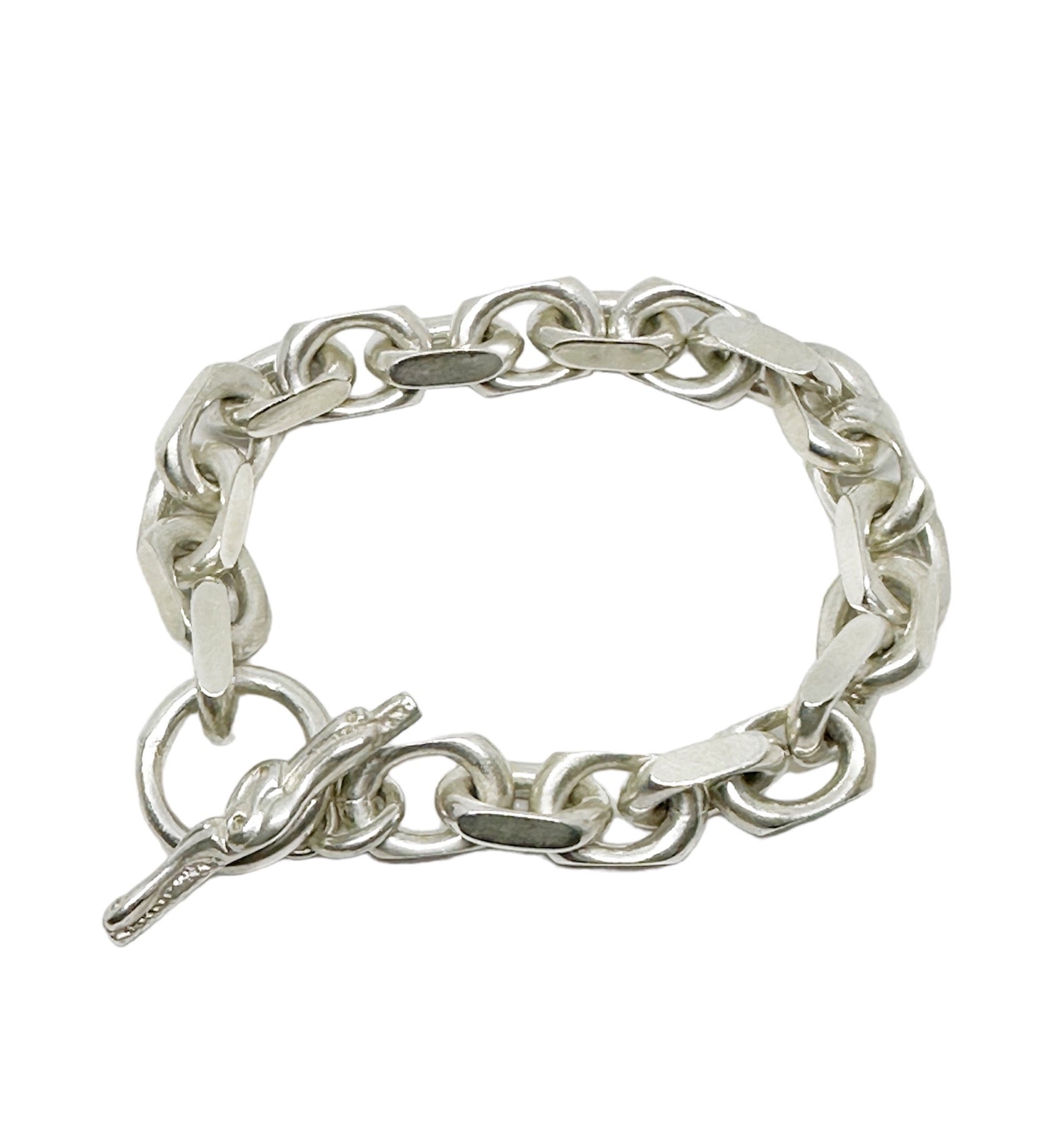 Celtic Dog Knife Edge Trace Chain