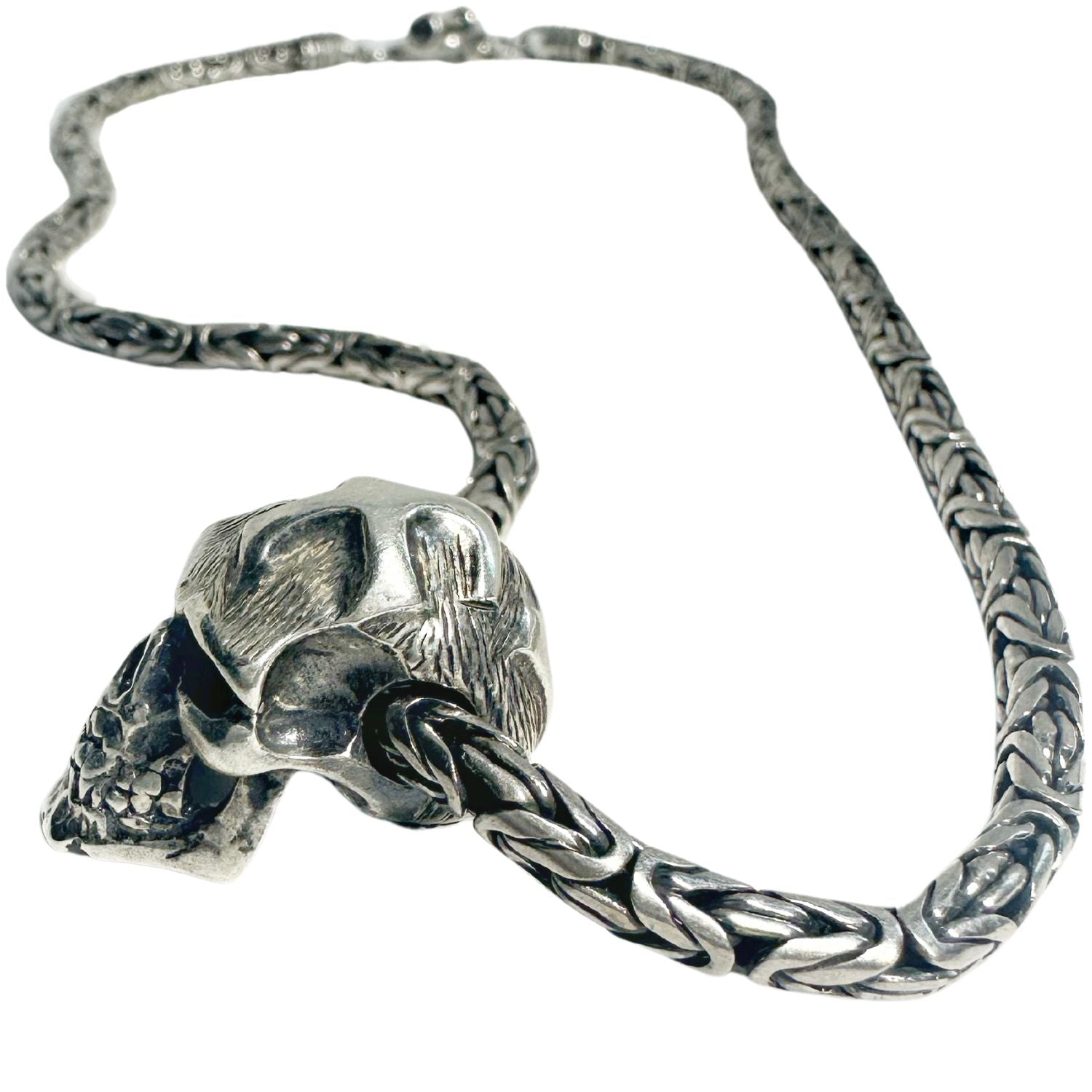 Japanese Good Luck Skull Necklace