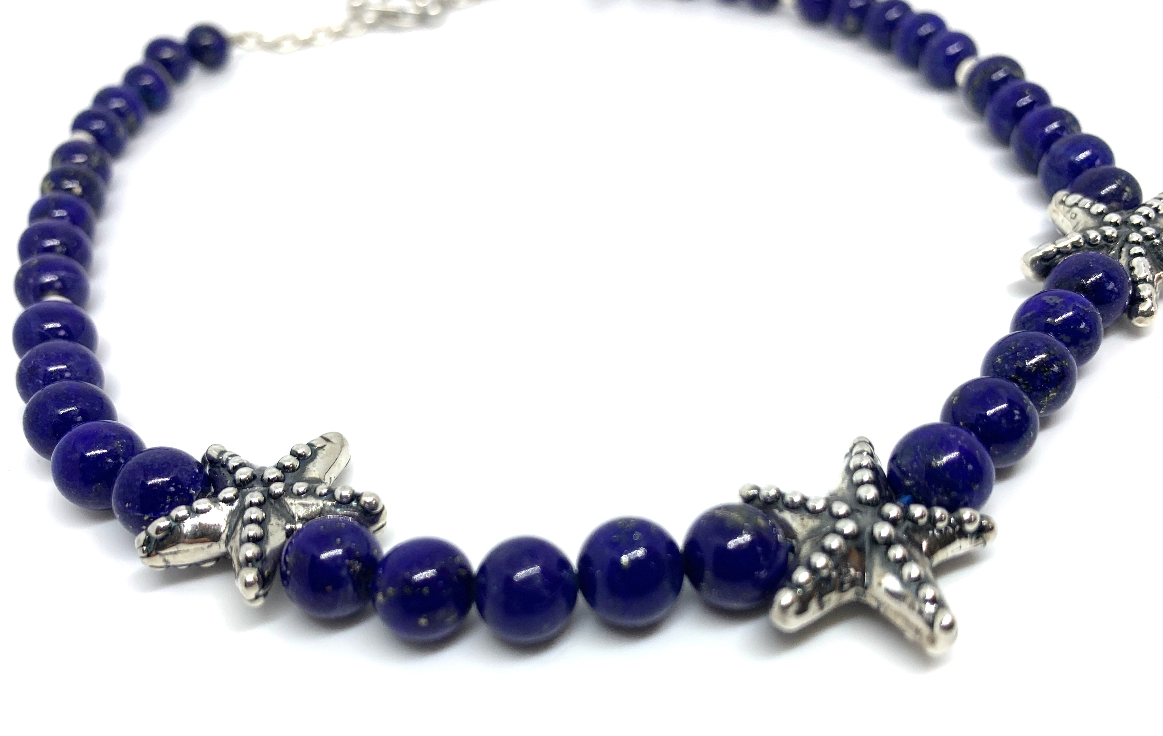 Starfish Lapis beads