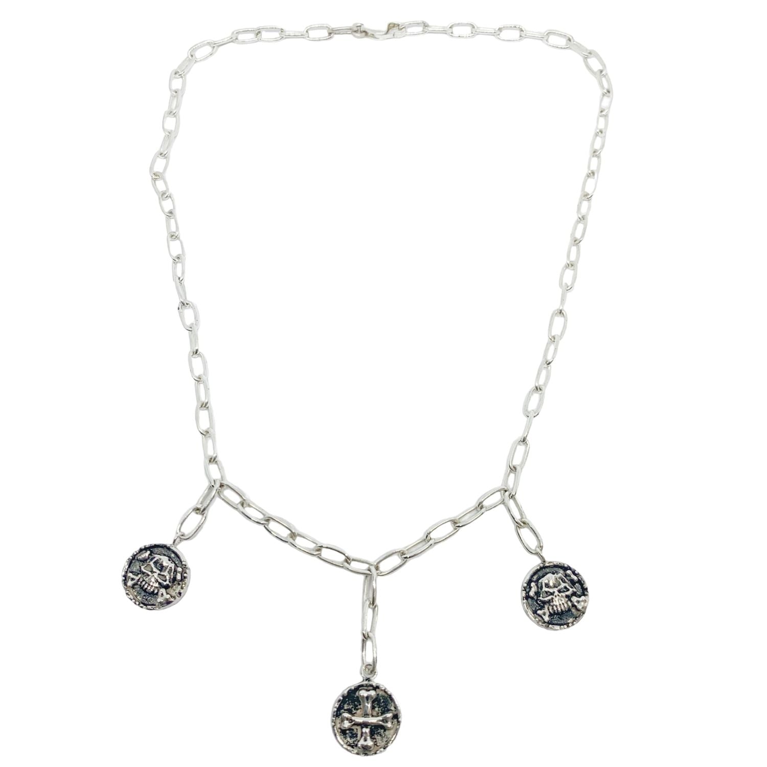 Medaglie Skulls Chain